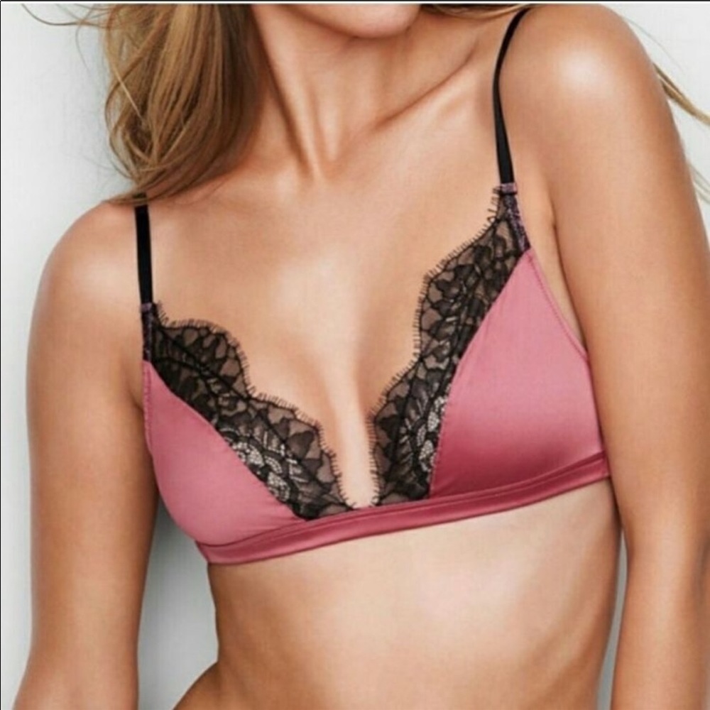 NWT Victoria Secret silk bralette